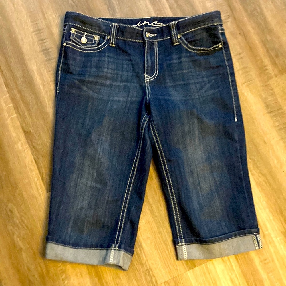 INC Cuffed  Capri Jeans